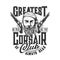 Pirate corsair sailor club, pistols t-shirt print