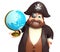Pirate with Earth sign