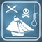 Pirate icons - sloop, cutlass, hangman\'s knot