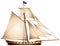 Pirate Sailboat, Cutter