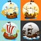 Pirate Ship Collection Set