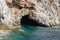 Pirates cave in Alanya. Landmark of Turkey