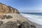 Pirates Cove Beach with Motion Blur Water in Malibu California