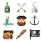 Pirates icon set