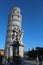 Pisa Cathedral and Pisa Baptistery, Pisa Cathedral Square,Fountain of Angels, Pisa Italy