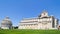 the Pisa Cathedral and the San Giovanni Baptistery