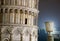 Pisa - hanging tower in the night