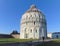 Pisa Tuscany Italy. Pisa Baptistery of St.John Pisa Baptistry.