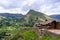 Pisac - Inca ruins in the sacred valley in the Peruvian Andes,