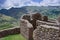 Pisac - Inca ruins in the sacred valley in the Peruvian Andes,