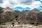 Pisac ruins peruvian Andes Cuzco Peru