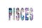 Pisces zodiac, Fish horoscope, Banner, Poster and Sticker