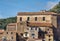 Pisciotta village, details houses construction