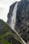 Pissing Mare Falls at Western Brook Pond