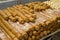 Pistachio baklava. Traditional Middle Eastern Flavors