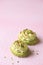 Pistachio Raspberry Shortbread Cakes