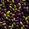 pistachios nuts beans peas perfectly connected photo pattern poster decor wallpaper design