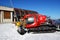 The Pisten Bully 600 groomer for ski slopes preparation