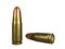 Pistol cartridge 7.62x23 mm, Russian and Soviet army, . 3d rendering
