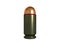 Pistol cartridge 9x19 mm, Russian and Soviet army, isolated,3d illustration