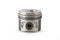 Piston on white endless background (faced front)