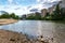 The Pisuerga River passing through Valladolid