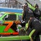 Pit stop NASCAR female driver Danica Patrick