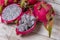 Pitaya, Pitaya, red, fruit, Pitaya red Red dragon fruit, white flesh, sweet, delicious, legendary fruit