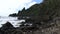 Pitcairn Island rocky shore