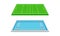 Pitch or Sports Ground as Outdoor Playing Area for Various Sport Vector Set