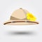 Pith helmet hat for safari