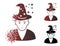 Pitiful Decomposed Pixelated Halftone Magic Master Icon