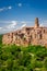 Pitigliano city on the cliff