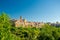 Pitigliano, Italy. Panoramic view of the old town