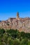 Pitigliano medieval town in Tuscany Italy