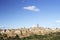 Pitigliano, one of the best town in Tuscany, Italy. Panoramic view of the tuff hill in Etruscan area in Maremma.