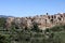 Pitigliano - the picturesque medieval town founded in Etruscan time on the tuff hill in Tuscany