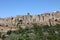 Pitigliano - the picturesque medieval town founded in Etruscan time on the tuff hill in Tuscany