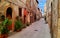 Pitigliano town, Tuscany region, Italy. History and tourism