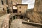 Pitigliano tuff houses, medieval town in Tuscany, Italy.