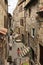 Pitigliano tuff houses, medieval town in Tuscany, Italy.