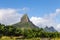 Piton de la Petite mountain in Mauritius panoramic