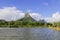 Piton de la Petite mountain in Mauritius panoramic