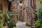 Pittoresque street in Sorano, Tuscany