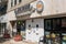 Pittsburgh, Pennsylvania, USA April 27, 2023 The 98K Hamburger restaurant, a hamburger and chicken shop with an Asian influence