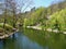 Pivka River in Park Postojnska Jama, Slovenia