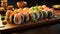Pixar-inspired Sushi Platter: A Vibrant Feast For The Eyes