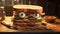 Pixar-inspired Vray Tracing Sandwich With Edgy Caricatures