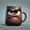 Pixar Style 3d Animator Creates Meticulously Realistic Angry Mug