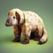 Pixel Anteater Sculpture Minecraft Inspired Organic Art